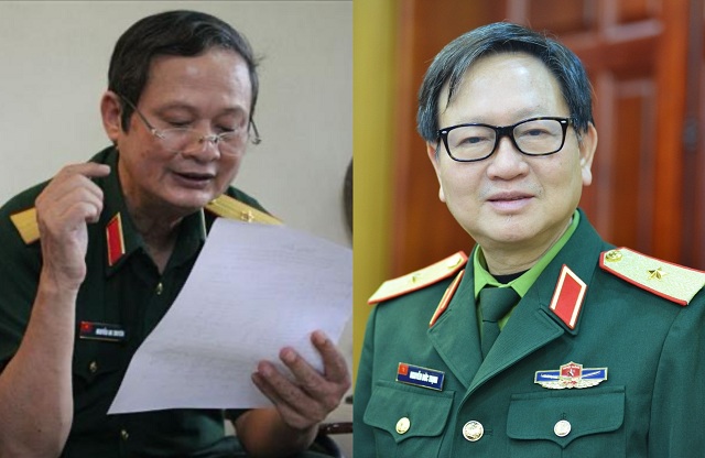 Hai nhạc sĩ nổi tiếng là Thiếu tướng, từng làm hiệu trưởng trường quân đội