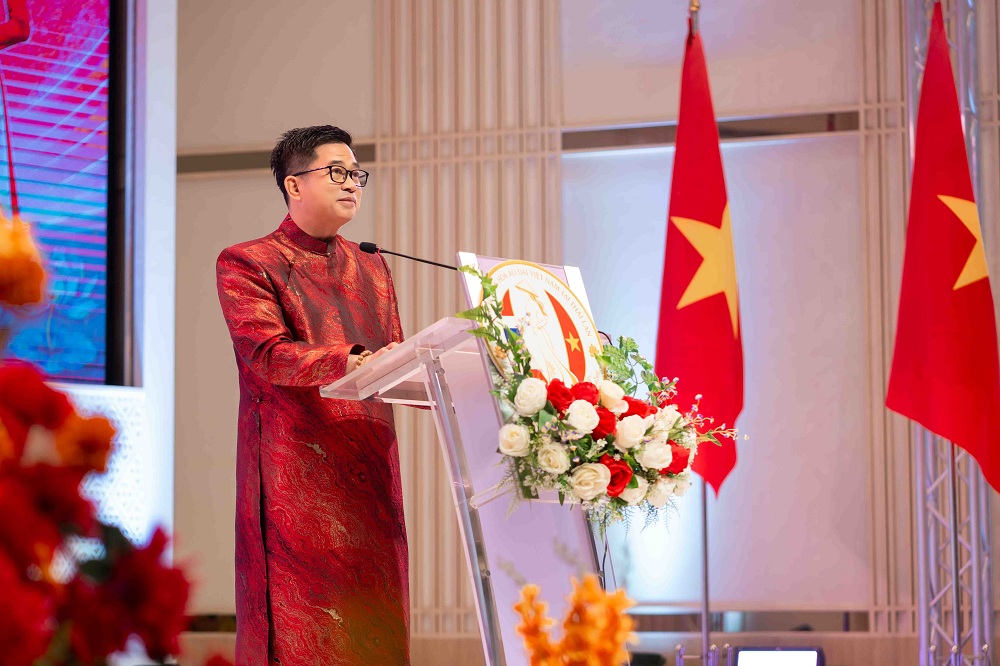 Ông Đinh Hoàng Linh phát biểu khai mạc sự kiện