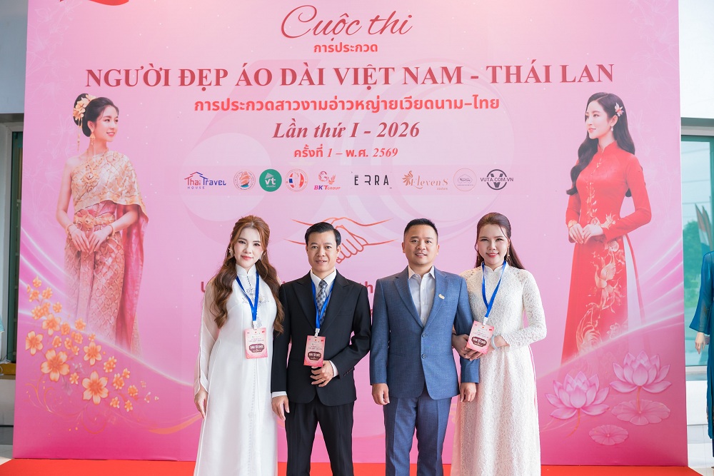 Tôn vinh di sản và tình hữu nghị tại Cuộc thi Người đẹp Áo dài Việt Nam - Thái Lan 2026