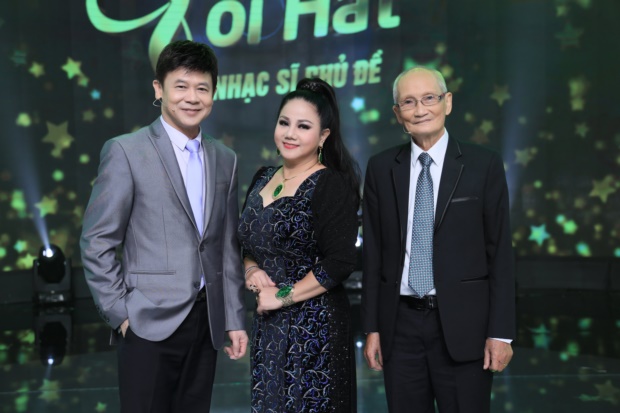 Nhac si Giao Tien chup hinh cung Thai Chau Ngoc Anh 1