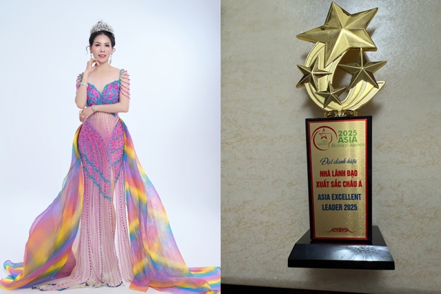 Nguyễn Thu Hương - nữ doanh nhân được trao giải Nhà lãnh đạo xuất sắc châu Á 2025