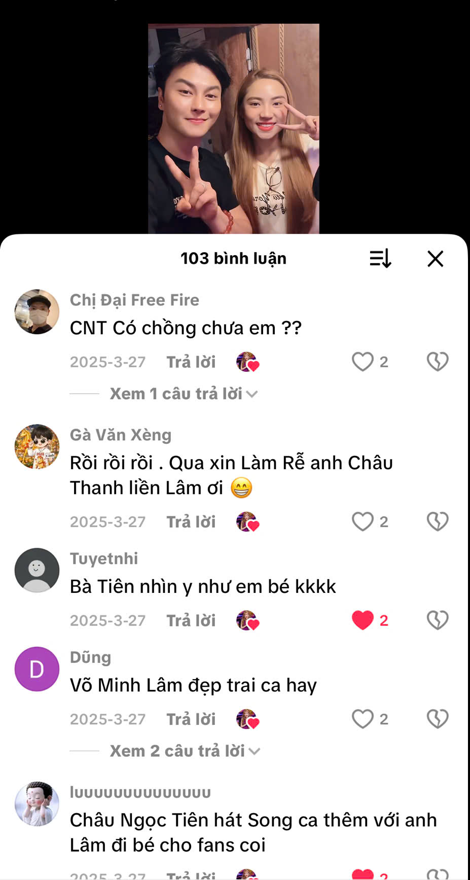 khan-gia-lien-tuc-day-thuyen-chau-ngoc-tien-vo-minh-lam-sau-loat-clip-tuong-tac-gay-sot-showbiz 2